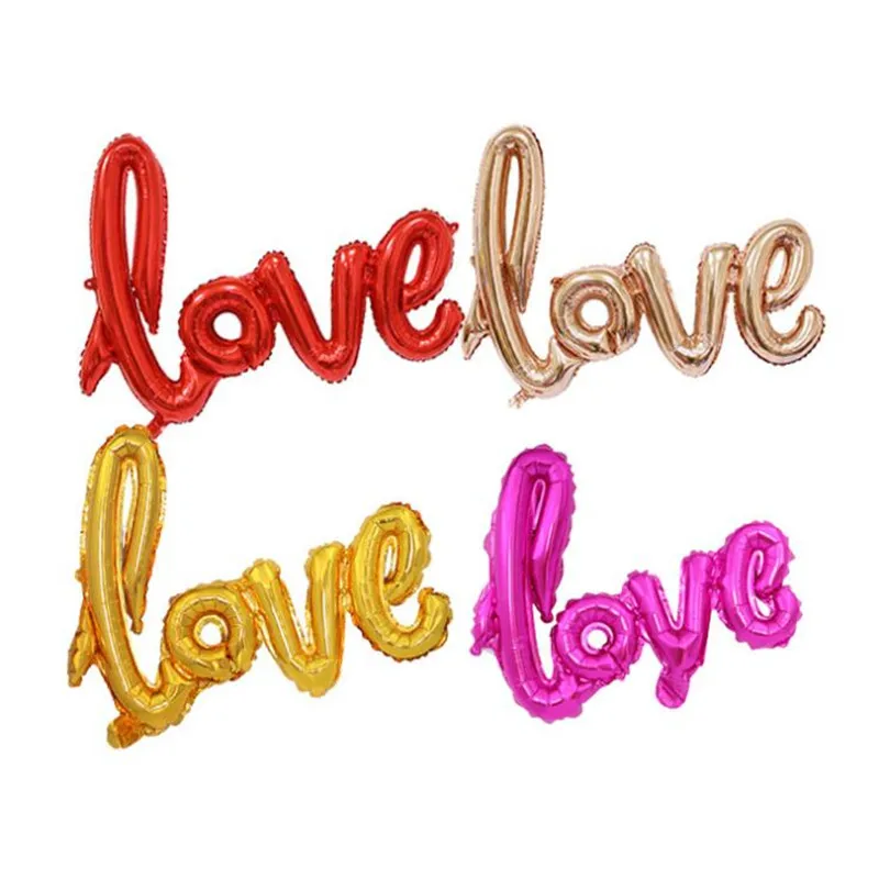New Letter LOVE Foil Balloons Room Arraged Decor Inflatable Balloons Valentine's Day Gift Party Supplies Wedding Decoration
New Letter LOVE Foil Balloons Room Arraged Decor Inflatable Balloons Valentine's Day Gift Party Supplies Wedding Decoration