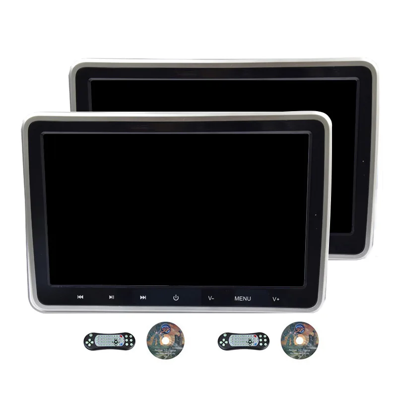 Rhythm 2PCS 10.1 Inch Car Monitor Headrest DVD Video Player USB/SD/HDMI/IR/FM TFT LCD Screen Touch Button Game Remote Control
Rhythm 2PCS 10.1 Inch Car Monitor Headrest DVD Video Player USB/SD/HDMI/IR/FM TFT LCD Screen Touch Button Game Remote Control