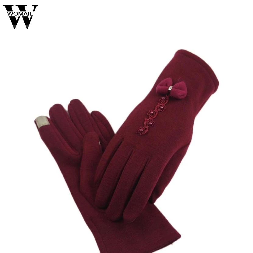 2017 Gloves Women Warm Glove Soft Wrist Thick Mitten Full Finger Screen Glove Black Gray Purple Red SEP21
2017 Gloves Women Warm Glove Soft Wrist Thick Mitten Full Finger Screen Glove Black Gray Purple Red SEP21