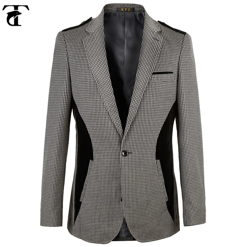 TOTURN 2017 New arrival Spring cotton Polyester Grey Men's Blazer Casual Blazer For Men Blazer Slim Fit Jacket Men Size XS-4XL
TOTURN 2017 New arrival Spring cotton Polyester Grey Men's Blazer Casual Blazer For Men Blazer Slim Fit Jacket Men Size XS-4XL