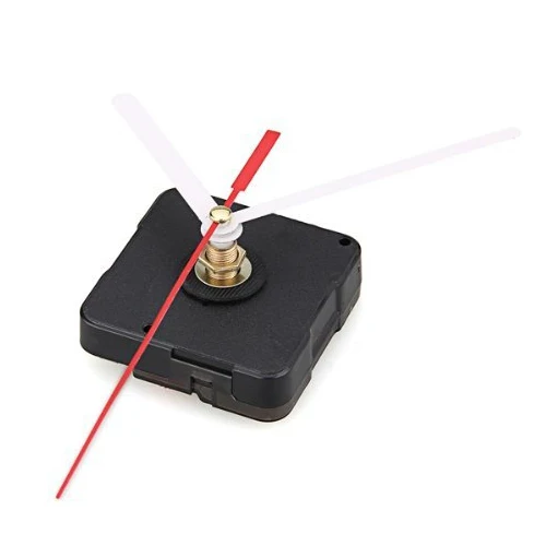Clock Movement Mechanism with White Hour Minute Red Second Hand DIY Tools Kit
Clock Movement Mechanism with White Hour Minute Red Second Hand DIY Tools Kit