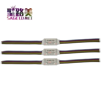 5V 12V 24V DC 6pin Mini RGB CCT Led Strip Amplifier LED Signal Repeater 5CH x 3A 15A For RGB+CCT LED Strip Light Tape Ribbon
5V 12V 24V DC 6pin Mini RGB CCT Led Strip Amplifier LED Signal Repeater 5CH x 3A 15A For RGB+CCT LED Strip Light Tape Ribbon