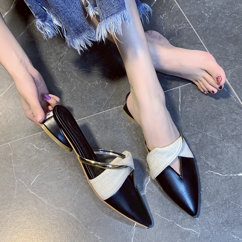 Woman Shoes Luxury Square heel Multicolored Sandals Slides Pointed Toe Women's Slippers 2019 Med Designer Sliders Soft
Woman Shoes Luxury Square heel Multicolored Sandals Slides Pointed Toe Women's Slippers 2019 Med Designer Sliders Soft