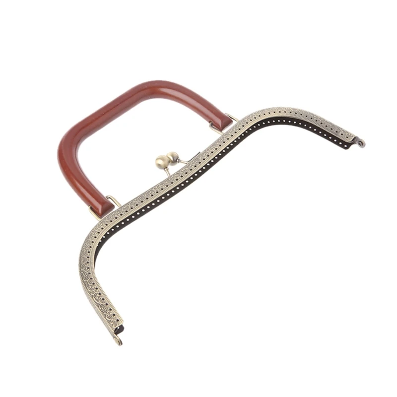 Metal Frame Kiss Clasp For Handle Bag Purse Accessories DIY Square Round Wood 25cm/27cm New Brand THINKTHENDO
Metal Frame Kiss Clasp For Handle Bag Purse Accessories DIY Square Round Wood 25cm/27cm New Brand THINKTHENDO