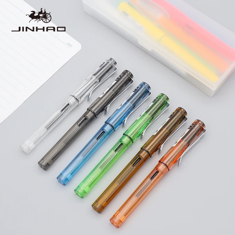 New jinhao 599A Fashion Colorful Rollerball Pen High Quality Plastic Ballpoint Pens for Writing School Supplies Christmas Gift
New jinhao 599A Fashion Colorful Rollerball Pen High Quality Plastic Ballpoint Pens for Writing School Supplies Christmas Gift
