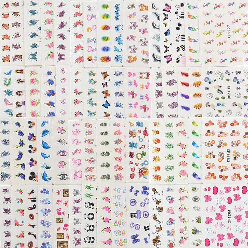 ZKO 60 Sheets Mixed Styles DIY Decals Nails Art Water Transfer Printing Stickers For Nails Salon
ZKO 60 Sheets Mixed Styles DIY Decals Nails Art Water Transfer Printing Stickers For Nails Salon
