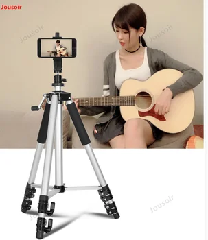 Tripod aluminum alloy Pallet multifunctional mobile phone live Bracket Universal portable camera shooting Video CD50 T03
Tripod aluminum alloy Pallet multifunctional mobile phone live Bracket Universal portable camera shooting Video CD50 T03