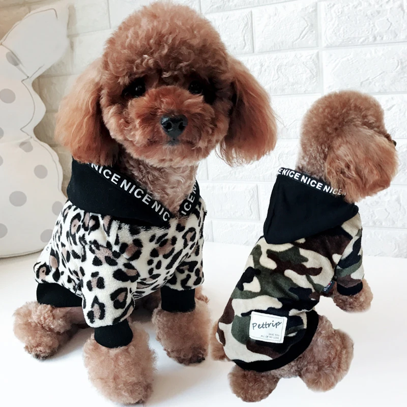 Camouflage Leopard French Bulldog Warm Hoodies Pet Dog Winter Clothes for Small Dogs Puppy Chihuahua Coat Pug Costume Yorkshire
Camouflage Leopard French Bulldog Warm Hoodies Pet Dog Winter Clothes for Small Dogs Puppy Chihuahua Coat Pug Costume Yorkshire