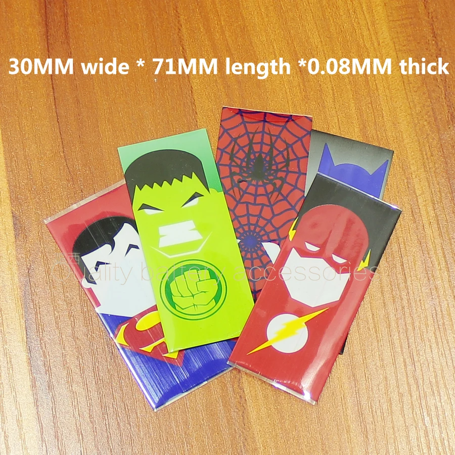 10pcs/lot 18650 Battery Skin Heat Shrinkable Film Pvc Package Shrink Tubing Original Accessories Cartoon Models
10pcs/lot 18650 Battery Skin Heat Shrinkable Film Pvc Package Shrink Tubing Original Accessories Cartoon Models