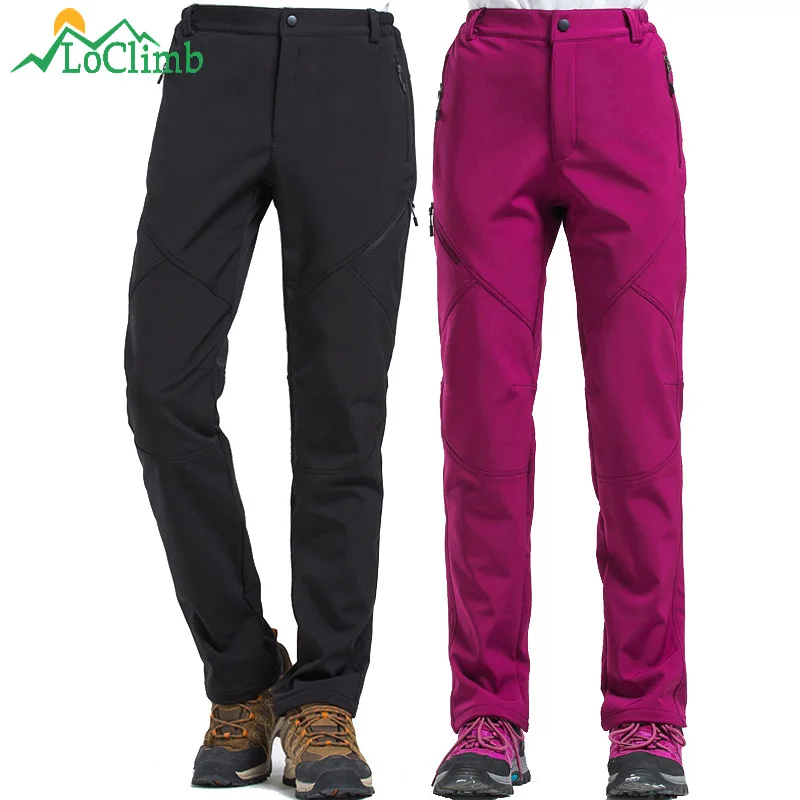 LoClimb Outdoor Camping Hiking Pants Women Men Autumn Winter Fleece Sport Trousers Softshell Waterproof Trekking Ski Pants AM340
LoClimb Outdoor Camping Hiking Pants Women Men Autumn Winter Fleece Sport Trousers Softshell Waterproof Trekking Ski Pants AM340