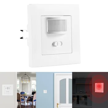 PIR Motion Sensor Switch Security Light Control IR Infrared 140 Degree Movement Induction Detector With Switcher ON/OFF/PIR
PIR Motion Sensor Switch Security Light Control IR Infrared 140 Degree Movement Induction Detector With Switcher ON/OFF/PIR