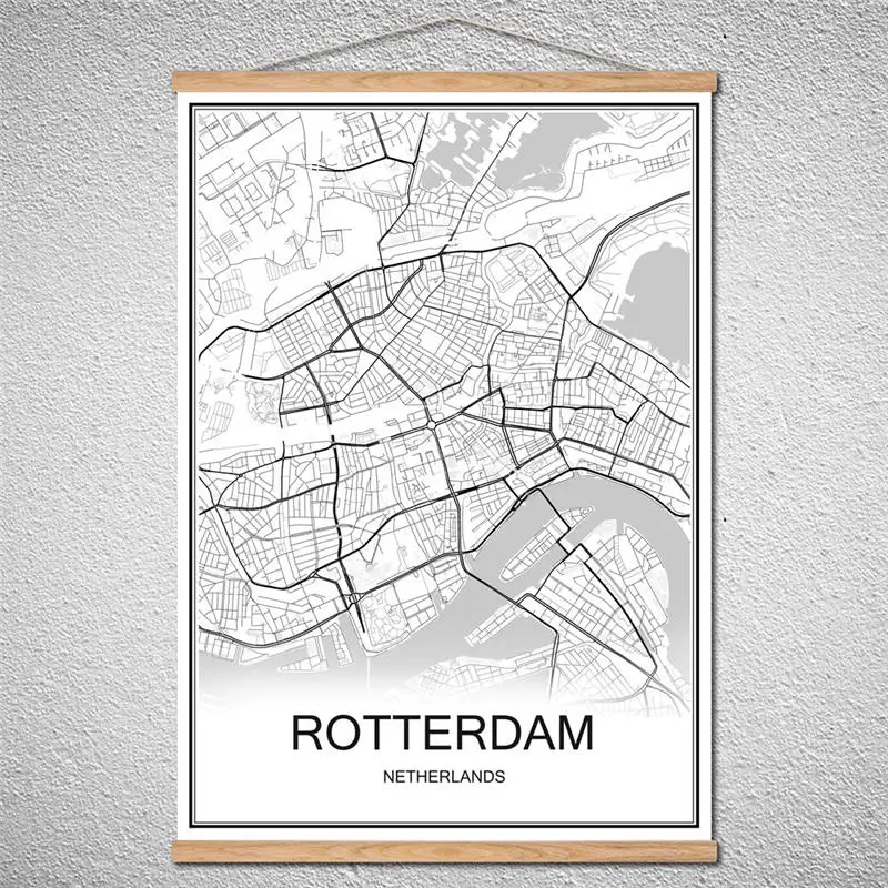 With Frame ROTTERDAM World City map Oil Painting Modern poster Canvas Abstract print picture Customized Pattern Decor Home
With Frame ROTTERDAM World City map Oil Painting Modern poster Canvas Abstract print picture Customized Pattern Decor Home
