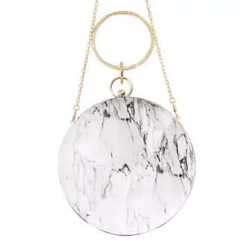 New 2019 Fashion Women Messenger Bag Lady Chain Round Evening Shoulder Bag Hoop Portable Crossbody Marble Clutch Handbag Z70
New 2019 Fashion Women Messenger Bag Lady Chain Round Evening Shoulder Bag Hoop Portable Crossbody Marble Clutch Handbag Z70