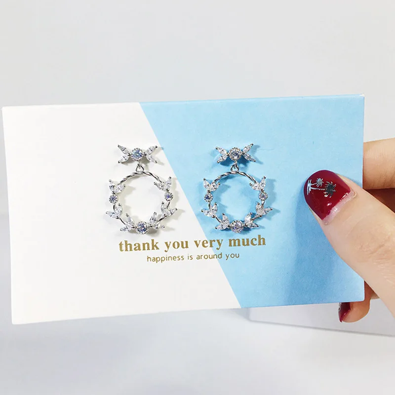 Luxury leaf & flower hoop with CZ crystal 925 sterling silver asymmetrical stud earrings for women fashion Hot selling
Luxury leaf & flower hoop with CZ crystal 925 sterling silver asymmetrical stud earrings for women fashion Hot selling