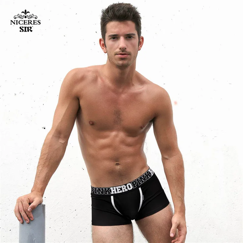 men underwear Cotton Men Boxers sexy men's boxer shorts Brand pants for men 5 Colors plus size M-XXL PINK HERO
men underwear Cotton Men Boxers sexy men's boxer shorts Brand pants for men 5 Colors plus size M-XXL PINK HERO