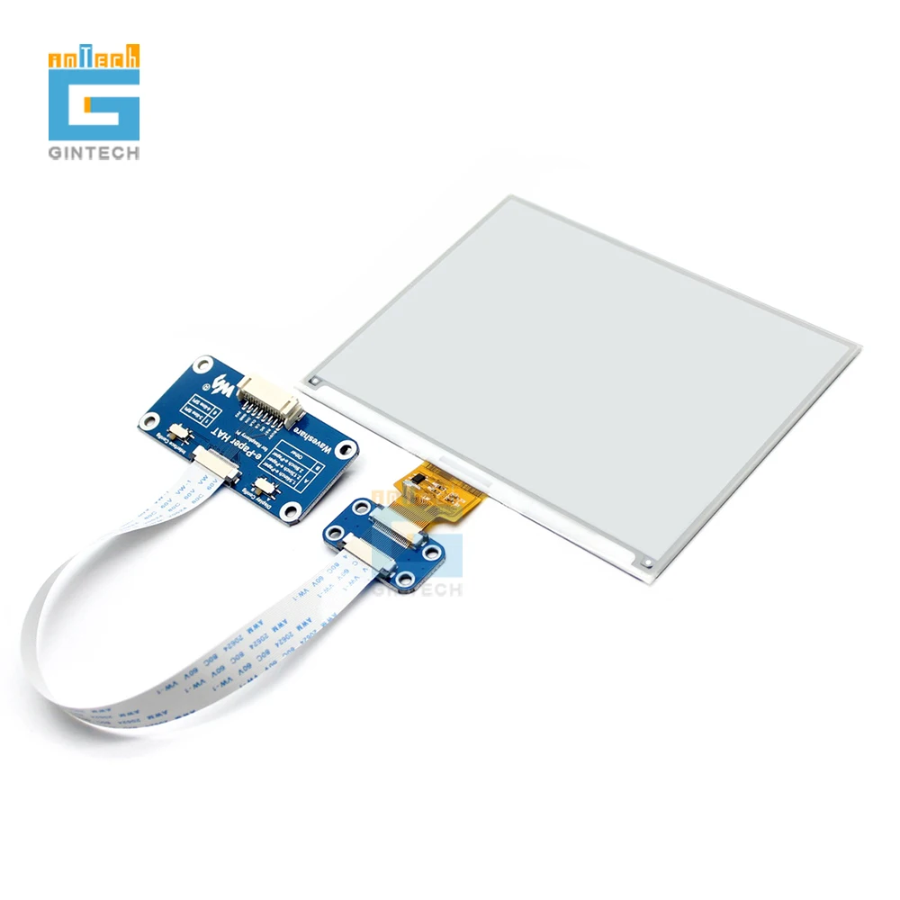 

Free Shipping 5.83inch E-Ink display HAT 600x448 for Raspberry Pi, black/white two-color and red/black/white three-color