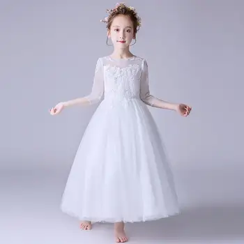 Children's Dress For Girls Spring Baby Girl Dress Birthday Wedding Party Flower Girl Dress Lace Tulle Cute Princess Dress Y233
Children's Dress For Girls Spring Baby Girl Dress Birthday Wedding Party Flower Girl Dress Lace Tulle Cute Princess Dress Y233