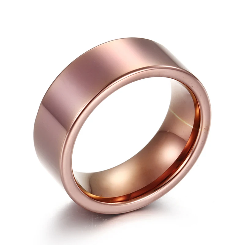 Tungsten Carbide Wedding Ring for Women and Men Quality Fashion Rose Gold Color Engagement Lovers Ring 8mm Width Wedding Band
Tungsten Carbide Wedding Ring for Women and Men Quality Fashion Rose Gold Color Engagement Lovers Ring 8mm Width Wedding Band