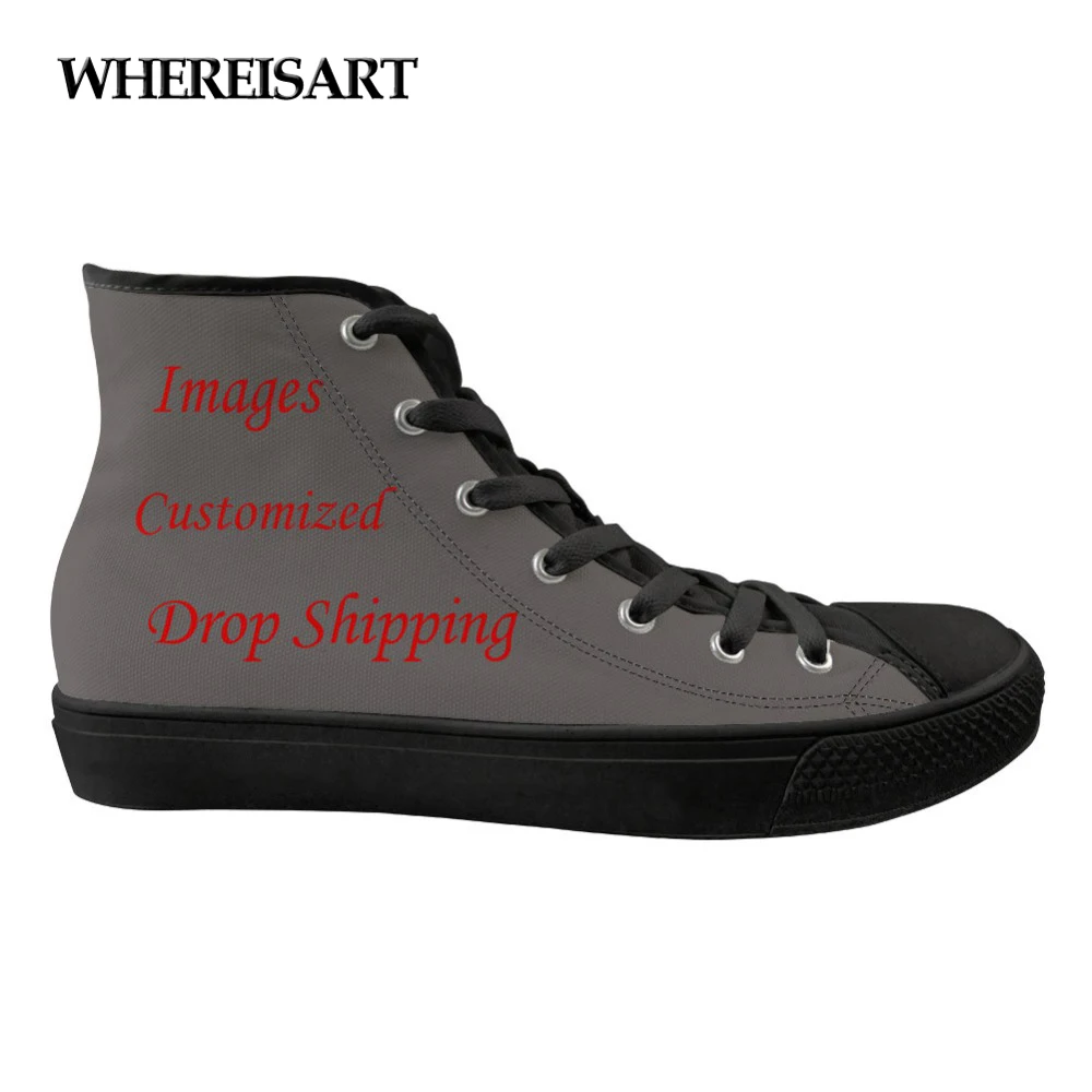 WHEREISART Customize Picture or Logo Women Sneakers Flats Cute Animal Bull Terrier Printing Fashion High Top Canvas Vulcanized
WHEREISART Customize Picture or Logo Women Sneakers Flats Cute Animal Bull Terrier Printing Fashion High Top Canvas Vulcanized