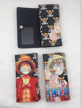 Women Handbags Cartoon One Piece Luffy Long Wallet Monkey D Luffy Straw Hat Pirates Anime Skull Wallet Children Coin Purse Gift
Women Handbags Cartoon One Piece Luffy Long Wallet Monkey D Luffy Straw Hat Pirates Anime Skull Wallet Children Coin Purse Gift