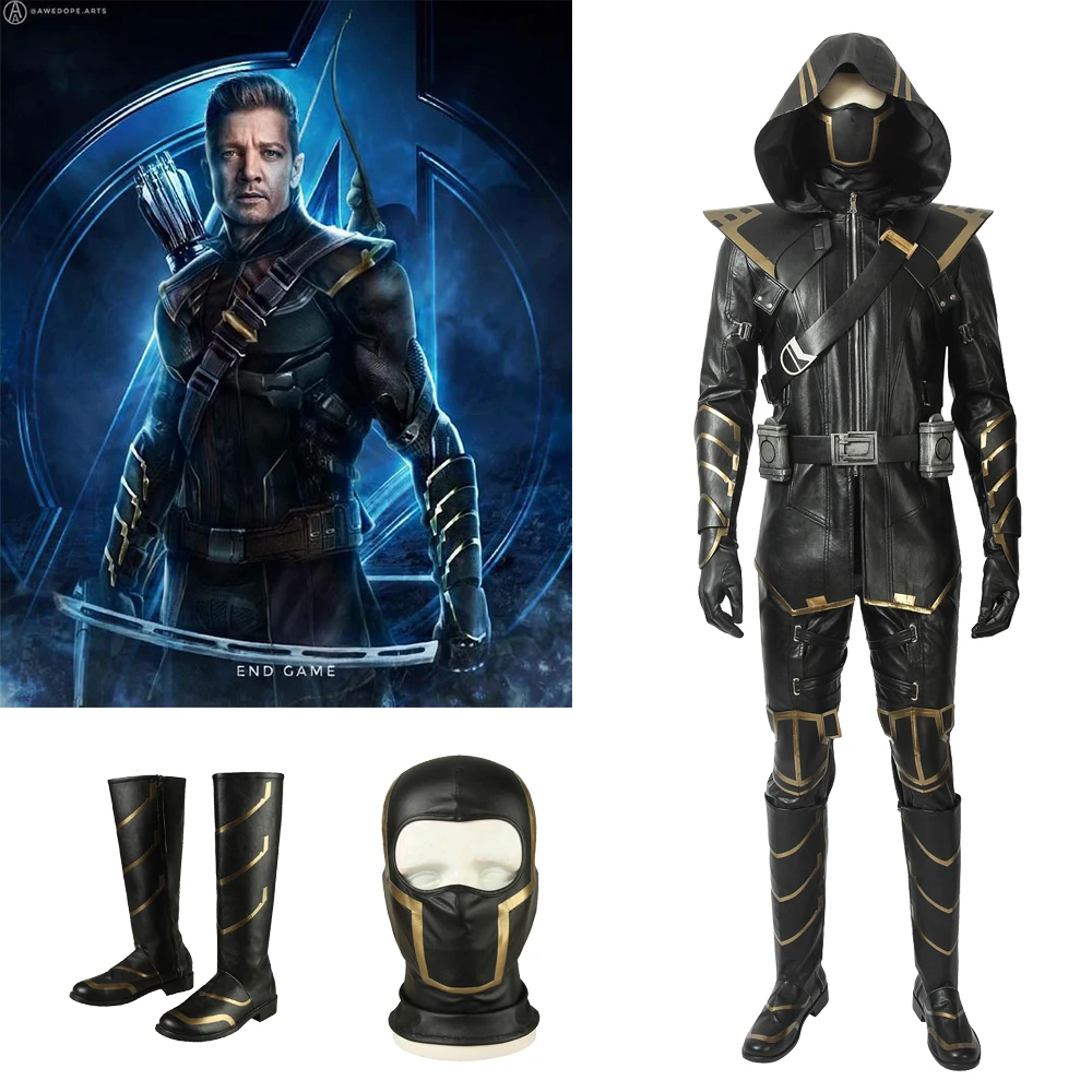 Avengers: Endgame Clinton Barton Hawkeye cosplay costume avengers new Hawkeye Ronin cosplay costume outfit custom made
Avengers: Endgame Clinton Barton Hawkeye cosplay costume avengers new Hawkeye Ronin cosplay costume outfit custom made