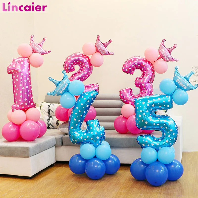 32inch Number Foil Balloon Happy Birthday Baby Boy Girl First Birthday 1st One Party Decoration Garland Kids Adult 1 2 3 4 5 6 7
32inch Number Foil Balloon Happy Birthday Baby Boy Girl First Birthday 1st One Party Decoration Garland Kids Adult 1 2 3 4 5 6 7