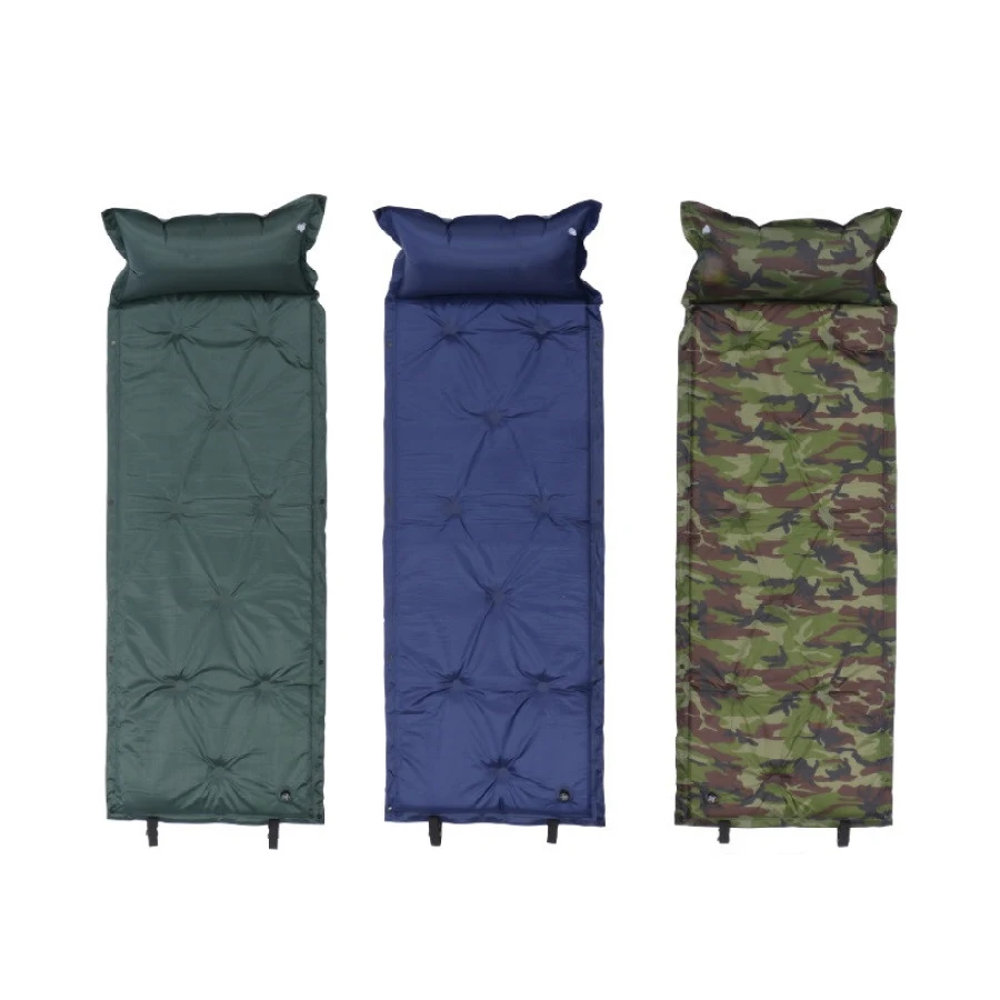 Camping Roll Inflatable Mattress Cushion Sleeping Bag Mat Filling Air Moistureproof Beach Mat With Pillow Sleeping Pad
Camping Roll Inflatable Mattress Cushion Sleeping Bag Mat Filling Air Moistureproof Beach Mat With Pillow Sleeping Pad
