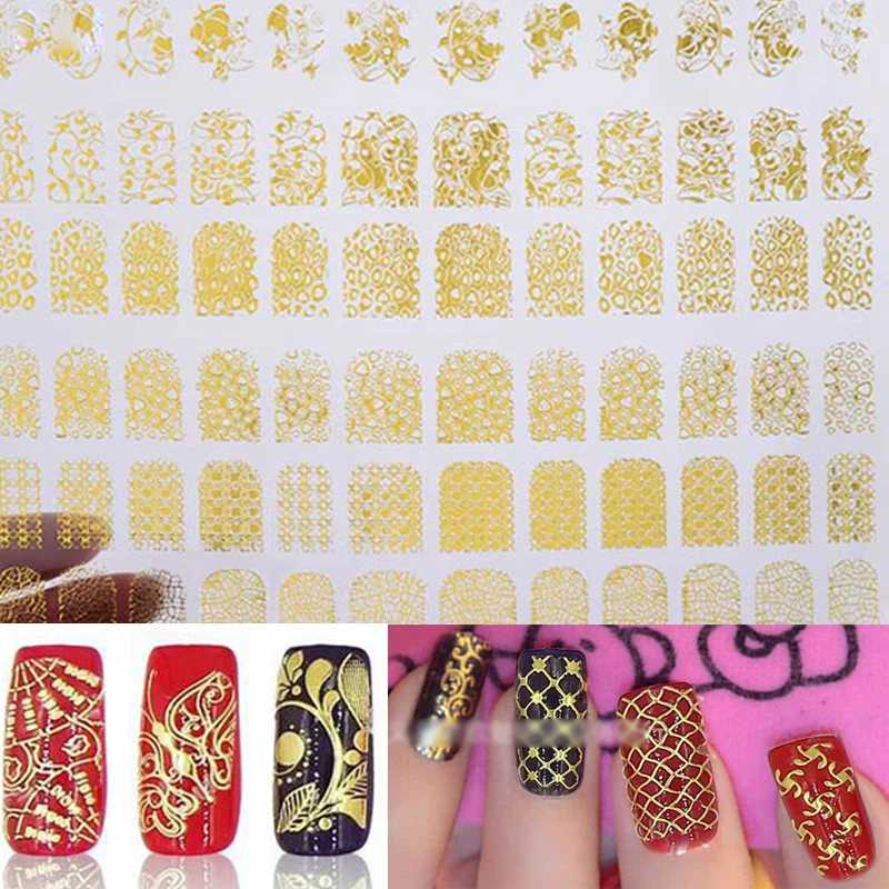 Nail Stickers Decals,108pcs/sheet New 3D Gold Metallic Butterfly Flower Designs Adhesive Nail Tips Decoration,Nail Art Tools
Nail Stickers Decals,108pcs/sheet New 3D Gold Metallic Butterfly Flower Designs Adhesive Nail Tips Decoration,Nail Art Tools