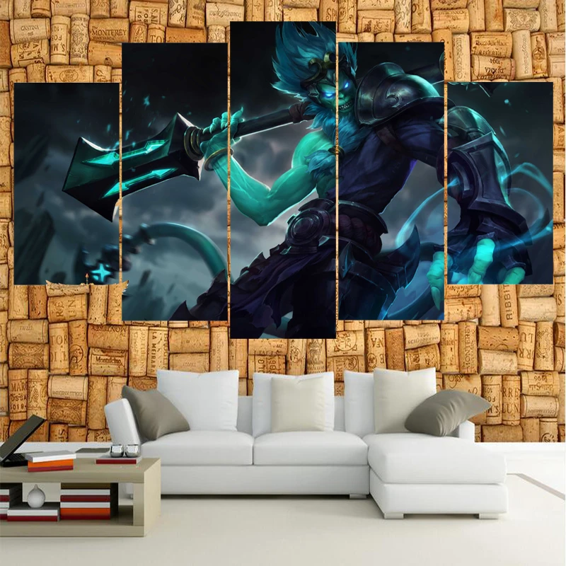 5 Piece Game monkey League of Legends Canvas Wall Art For Canvas Wall Art For Living Room HD Print Painting Canvas Wall Art
5 Piece Game monkey League of Legends Canvas Wall Art For Canvas Wall Art For Living Room HD Print Painting Canvas Wall Art