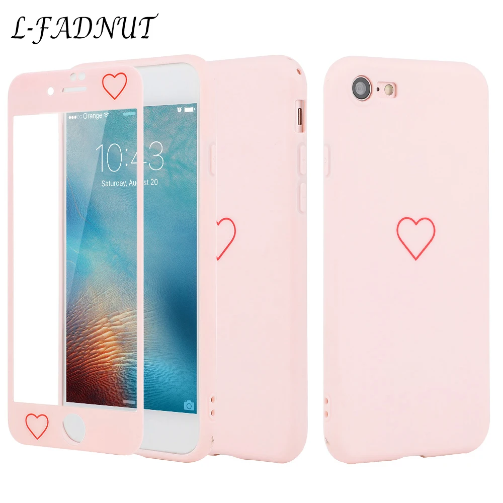 Screen Protector Hybrid 360 Bumper Case For iPhone X Xr Xs Max 8 7 6S 6 Plus 5 5S SE Cute Silicone Soft TPU Cover Tempered Glass
Screen Protector Hybrid 360 Bumper Case For iPhone X Xr Xs Max 8 7 6S 6 Plus 5 5S SE Cute Silicone Soft TPU Cover Tempered Glass