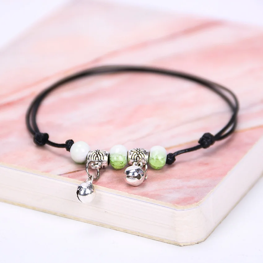 Folk Style Tibetan Ceramics Beads Elephant Pendant Rope Anklet Fashion Jewelry Women Anklet Couple Beach Party Accessories Gifts
Folk Style Tibetan Ceramics Beads Elephant Pendant Rope Anklet Fashion Jewelry Women Anklet Couple Beach Party Accessories Gifts