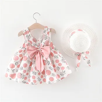 Baby Girls Clothes Summer Baby Dress With Bow Hat 2pcs Clothes Set Newborn Infant Toddler Dresses Party Wedding Dress Vestidos Y
Baby Girls Clothes Summer Baby Dress With Bow Hat 2pcs Clothes Set Newborn Infant Toddler Dresses Party Wedding Dress Vestidos Y