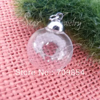 20X5mm glass globe bubble bottle +8mm silver/bronze/gold top connector you can choose conector color/necklace accessories
20X5mm glass globe bubble bottle +8mm silver/bronze/gold top connector you can choose conector color/necklace accessories