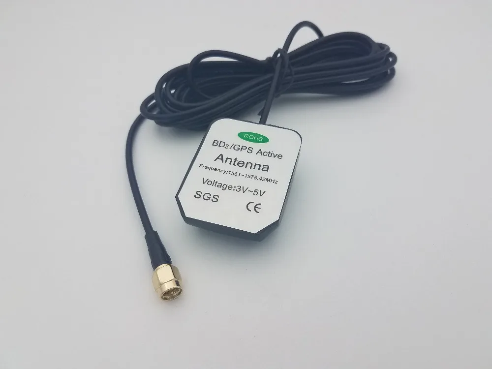 GPS+BD2 Combo Antenna SMA Male Interface 3M External Active Antenna Waterproof for Car Navigation
GPS+BD2 Combo Antenna SMA Male Interface 3M External Active Antenna Waterproof for Car Navigation
