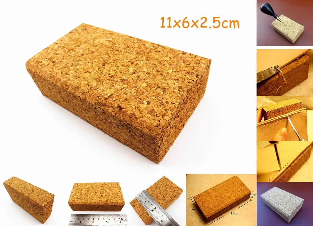 1pc Leather Craft Sewing Stitching Soft Natural Cork Board For Needles Awl Tool Knife Cutter Punch Chisel Edger Creaser Groover
1pc Leather Craft Sewing Stitching Soft Natural Cork Board For Needles Awl Tool Knife Cutter Punch Chisel Edger Creaser Groover
