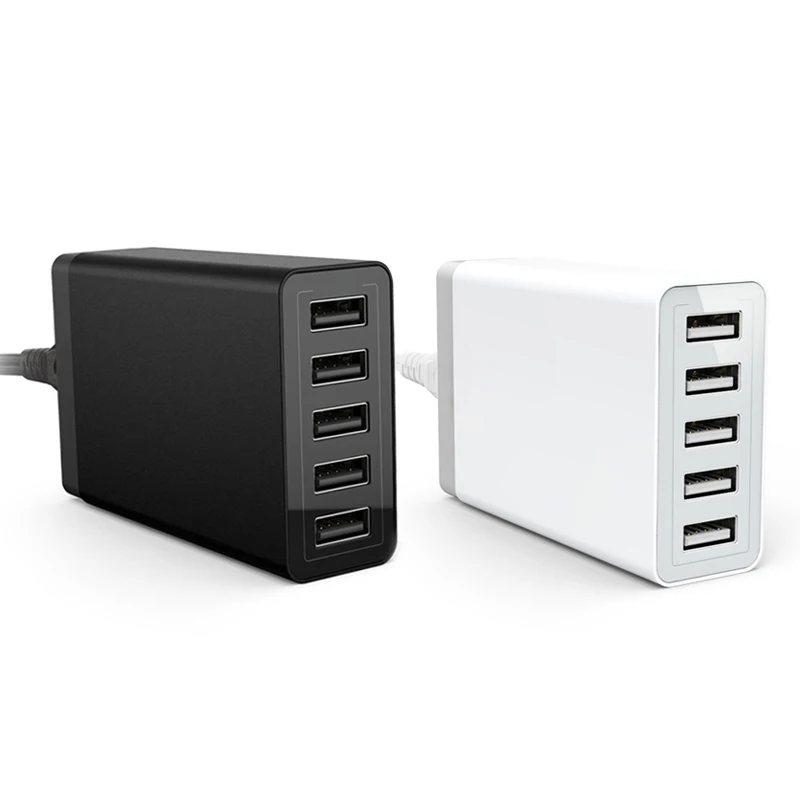 Intelligent Chip Full 8A 5 Ports Multi Usb Charger Desktop Universal Fast Charger 40W/8A
Intelligent Chip Full 8A 5 Ports Multi Usb Charger Desktop Universal Fast Charger 40W/8A