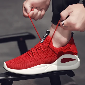 Breathable Running Shoes For Man Black White Sport Shoes Men Sneakers Lace-up Athletic Trainers Zapatillas Sports Male Shoes
Breathable Running Shoes For Man Black White Sport Shoes Men Sneakers Lace-up Athletic Trainers Zapatillas Sports Male Shoes