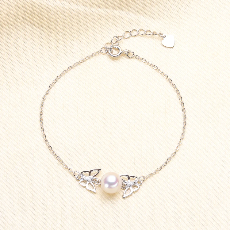 Two Butterflies Pearl Bracelet Findings S925 Solid Silver Bracelet Jewelry Accessory Women DIY Components 3Pairs/Lot
Two Butterflies Pearl Bracelet Findings S925 Solid Silver Bracelet Jewelry Accessory Women DIY Components 3Pairs/Lot