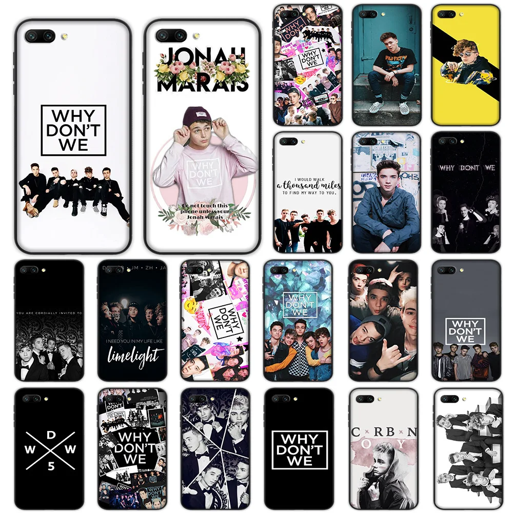 Why Don't We Soft Case for Huawei Honor Note 10 9 Lite 8X 7A 3GB Pro Y6 Y7 Y9 Prime Nova 3 Cover
Why Don't We Soft Case for Huawei Honor Note 10 9 Lite 8X 7A 3GB Pro Y6 Y7 Y9 Prime Nova 3 Cover