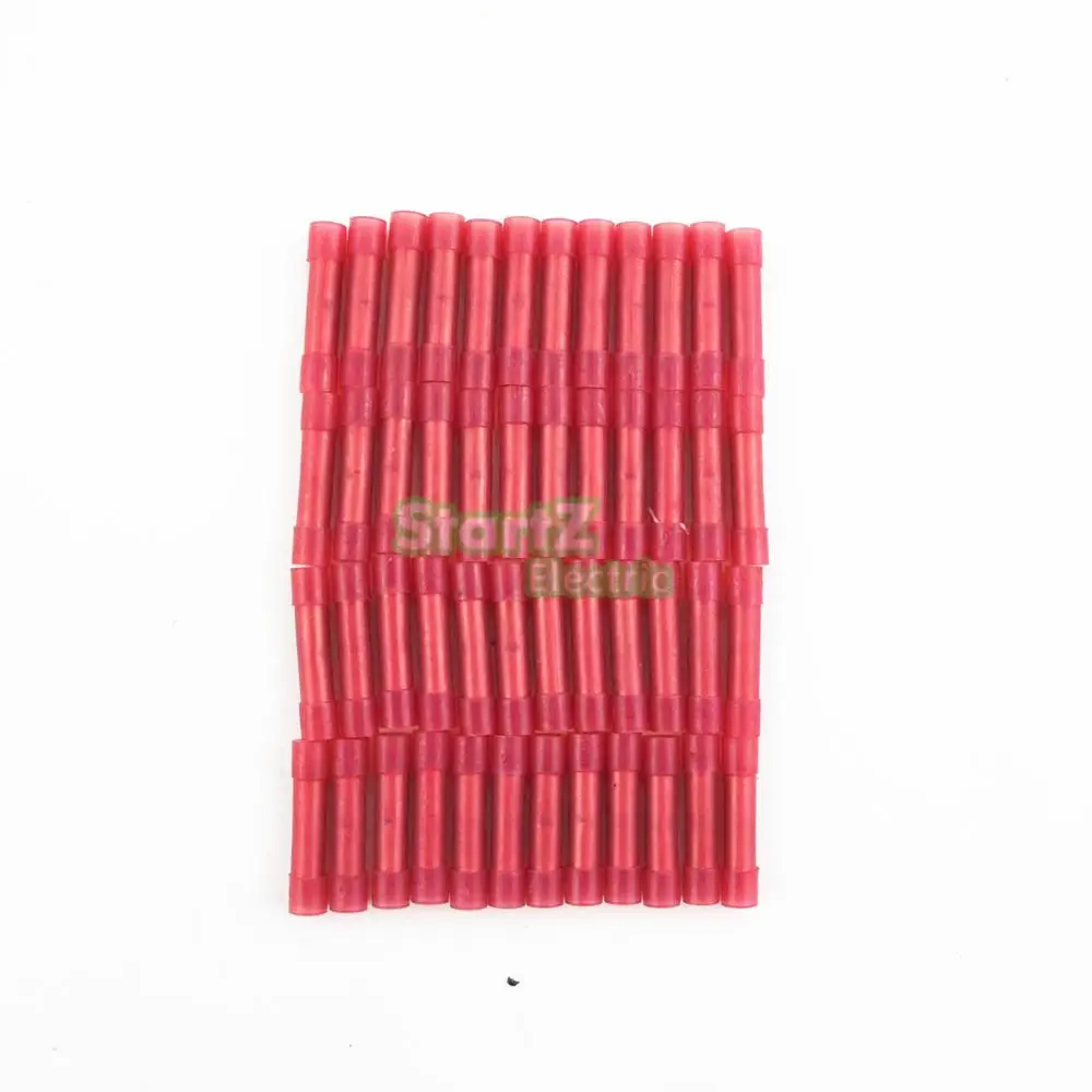 100Pcs 22-18 AWG NYLON Wire Butt Connectors Red Crimping Terminals Car Stereo Installation
100Pcs 22-18 AWG NYLON Wire Butt Connectors Red Crimping Terminals Car Stereo Installation