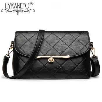 LYKANEFU Brand PU Leather Bags Women Shoulder Bag Female Crossbody Bags for Women Clutch Purse Bolsa Feminina Black Handbag
LYKANEFU Brand PU Leather Bags Women Shoulder Bag Female Crossbody Bags for Women Clutch Purse Bolsa Feminina Black Handbag