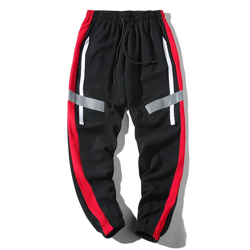 2019 Men Sweatpants Men Jogger Sportswear Pants Reflective Elastic Mens Workout Pants Loose Sweatpants Trousers Jogger Pants
2019 Men Sweatpants Men Jogger Sportswear Pants Reflective Elastic Mens Workout Pants Loose Sweatpants Trousers Jogger Pants
