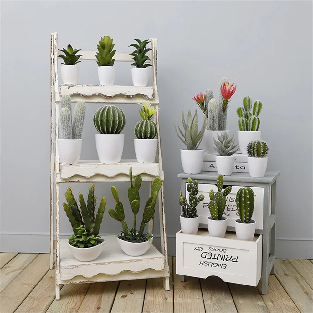 Artificial Fake Green Plant Simulation Tropical Plants Cactus Bonsai Innovative DIY Plants Ornaments Nice Home Table Decoration
Artificial Fake Green Plant Simulation Tropical Plants Cactus Bonsai Innovative DIY Plants Ornaments Nice Home Table Decoration