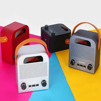 Double horn Clock Bluetooth speaker portable Subwoofer Support TWS FM TF bluetooth audio receiver handfree call Wireless speaker
Double horn Clock Bluetooth speaker portable Subwoofer Support TWS FM TF bluetooth audio receiver handfree call Wireless speaker