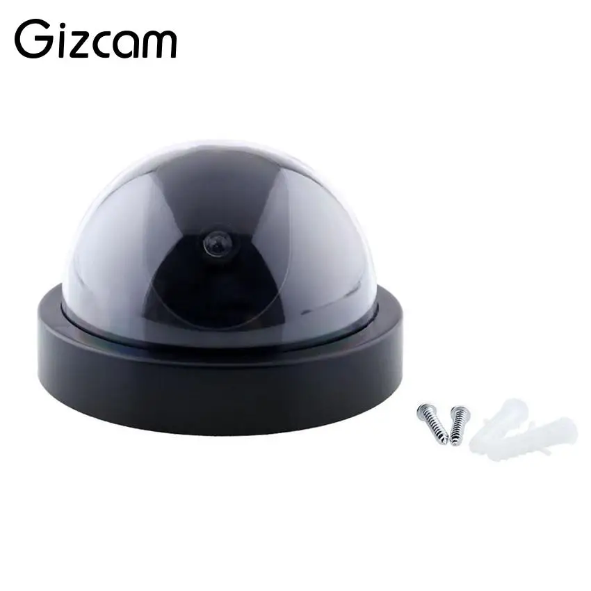 Gizcam Simulation Fake Mini Camera Camcorder Dome Indoor/Outdoor Security Surveillance CCTV Camera With Red LED Flashing
Gizcam Simulation Fake Mini Camera Camcorder Dome Indoor/Outdoor Security Surveillance CCTV Camera With Red LED Flashing