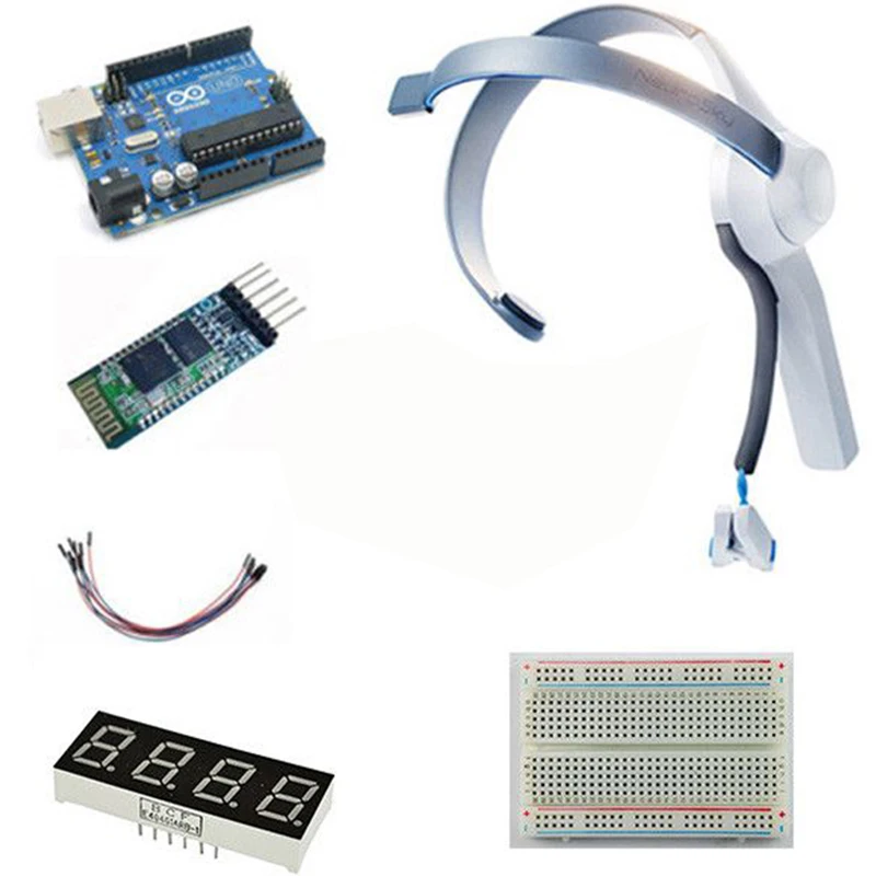 

Brainwave Bluetooth version Brain Cube Attention Relaxation Compatible MCU Code Digital Display Kit