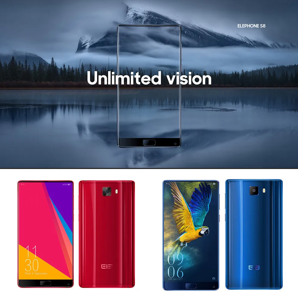 6.0'' Elephone S8 2K Screen 4G Phablet Android 7.1 Deca Core 4GB 64GB 21MP NEW Apr18
6.0'' Elephone S8 2K Screen 4G Phablet Android 7.1 Deca Core 4GB 64GB 21MP NEW Apr18