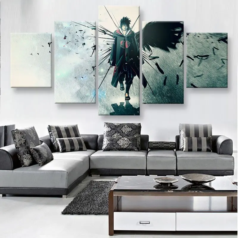 5 Pieces Animation Poster Sasuke Decoration Pictures Wall Art Painting Home Decor For Living Room Modern Canvas Printed Artwork
5 Pieces Animation Poster Sasuke Decoration Pictures Wall Art Painting Home Decor For Living Room Modern Canvas Printed Artwork