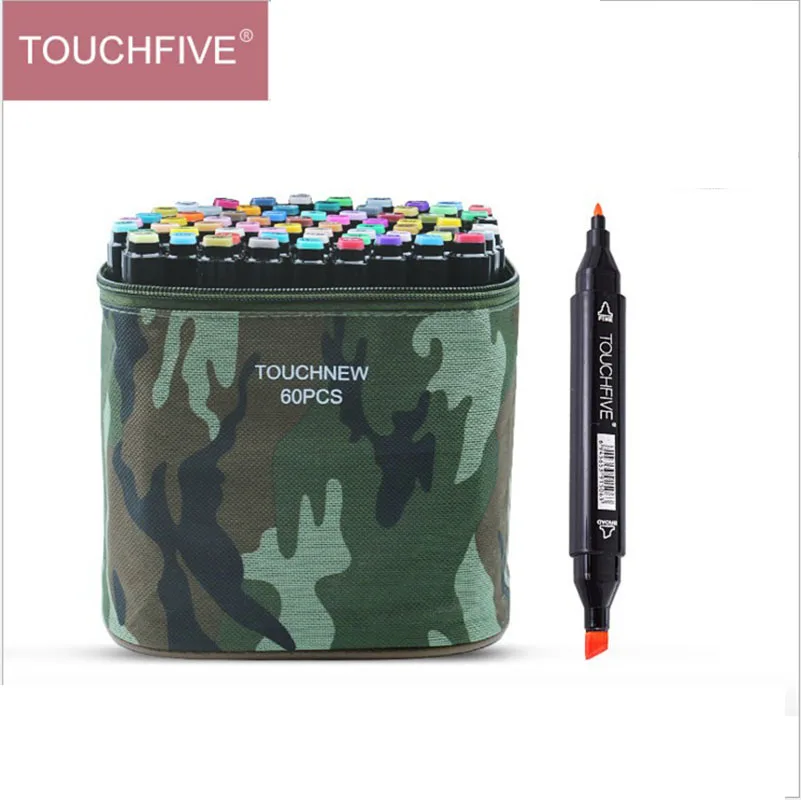 TOUCHFIVE 60/80 Color copic Markers Pen Set Sketch Alcohol Based Markers Dual Head For Drawing Art Supplies
TOUCHFIVE 60/80 Color copic Markers Pen Set Sketch Alcohol Based Markers Dual Head For Drawing Art Supplies