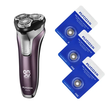 flyco fs376 electric man shaver 3D smart shaver/man razor/beard clipper rechargeable pop-up trimmer 1 hour charge 3pcs FR8 blade
flyco fs376 electric man shaver 3D smart shaver/man razor/beard clipper rechargeable pop-up trimmer 1 hour charge 3pcs FR8 blade